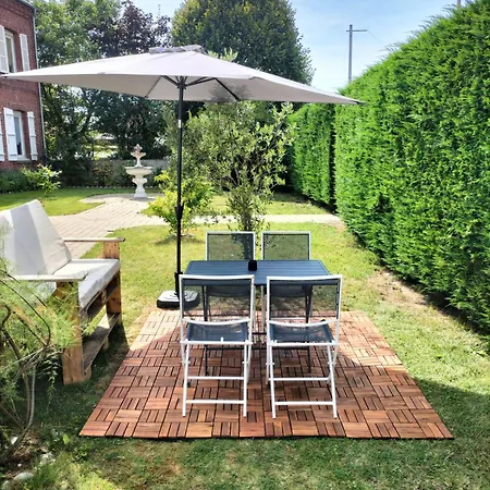 Studio Privatif Avec Jardin 4 Personnes Berck Exterior foto